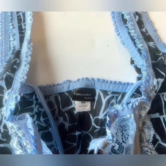 VINTAGE CASSANDRA INTIMATES LACE UP CORSET TOP - Picture 5 of 6